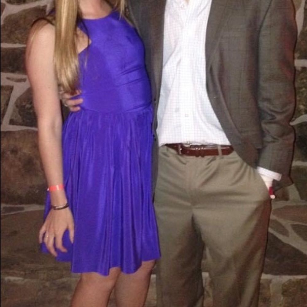 Amanda Uprichard Royal Blue Dress